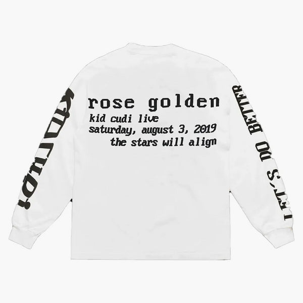 Kid Cudi Rose L/S Tea White