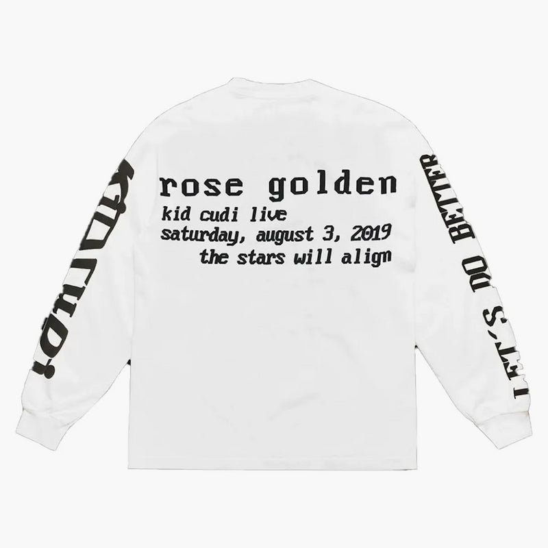 Kid Cudi Rose L/S Tea White