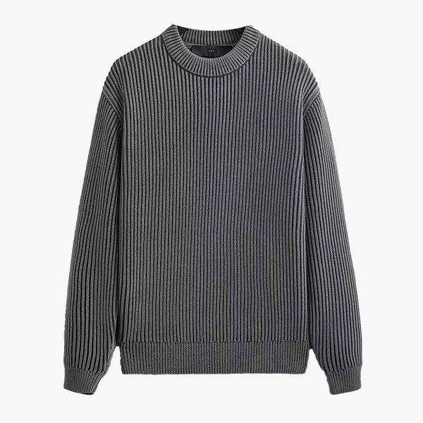 Kith 101 Garment Dyed Meyer Knit Crewneck Machine