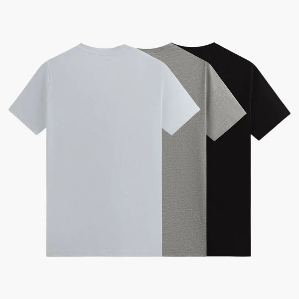 Kith 3 Pack Undershirt White/heather Grey/black