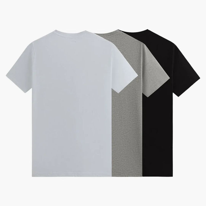 Kith 3 Pack Undershirt White/heather Grey/black