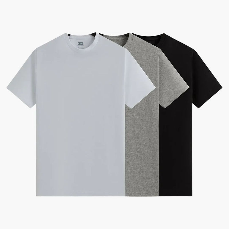 Kith 3 Pack Undershirt White/heather Grey/black