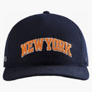 Značka Kith 47 pro New York Knicks NY na svět Hitch Snapback Nocturnal