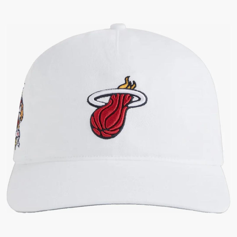 Kith 47 Miami Heat Hitch Snapback White
