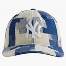Kith 47 New York Yankees Jumbo Houndstooth Cap Cyanotype