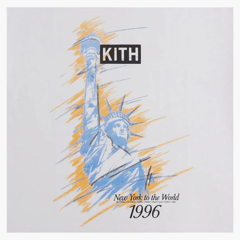 Kith 96 Ny Vintage Tee White