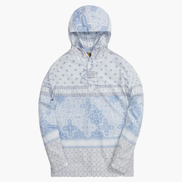 Kith Adler Poplin Hoodie Avalanche