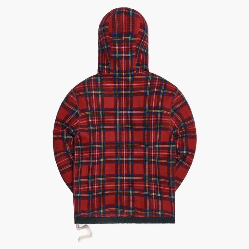 Kith Adrian Sherpa Hoodie Red/multi