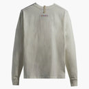 Kith Advisory Board Crystals Holographic Classic Logo L/s Tee Selenite White