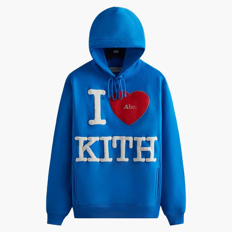 Kith Advisory Board Crystals I Love Kith Hoodie Blue