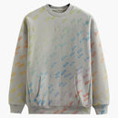 Kith Advisory Board Crystals Rainbow Print Crewneck Grey