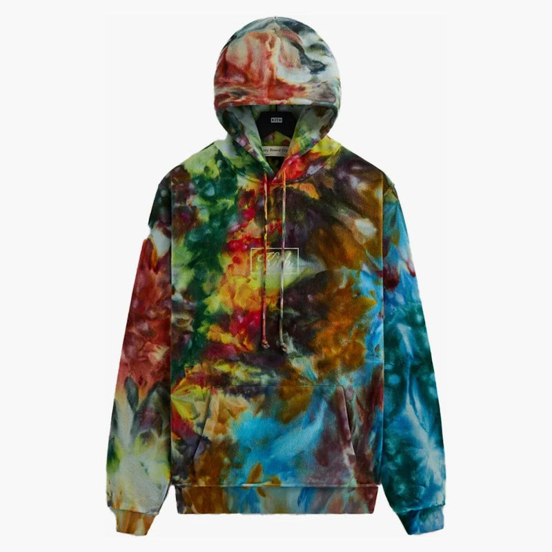 Kith Advisory Board Crystals Tie Dye Hoodie Purple Green