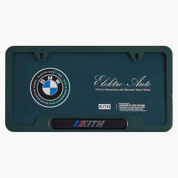 KITH BMW Car Plate Vitality