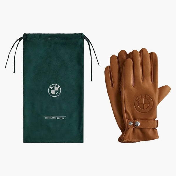 KITH BMW Manhattan Leather Gloves Desert