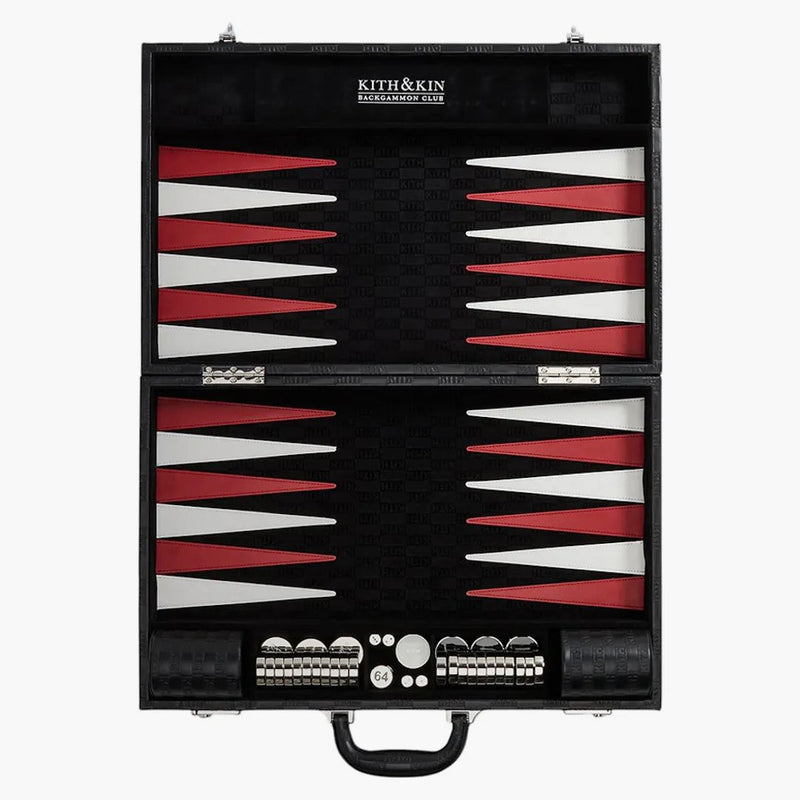 Kith Kithhmas backgammon set Black