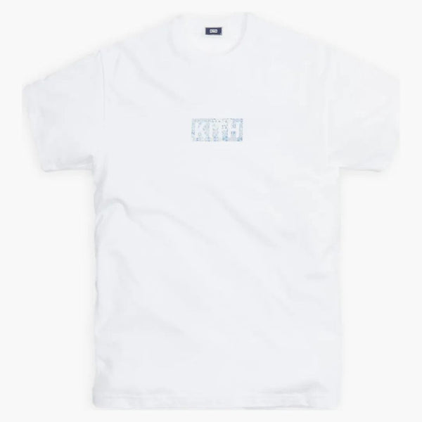 Kith Blue Tile Classic Logo Tee White