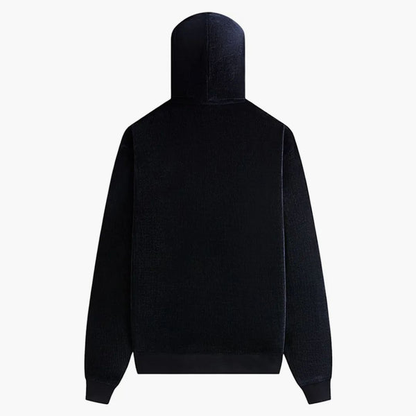 Kith Bonded Waffle Coleman Quarter Zip Hoodie Nocturnal