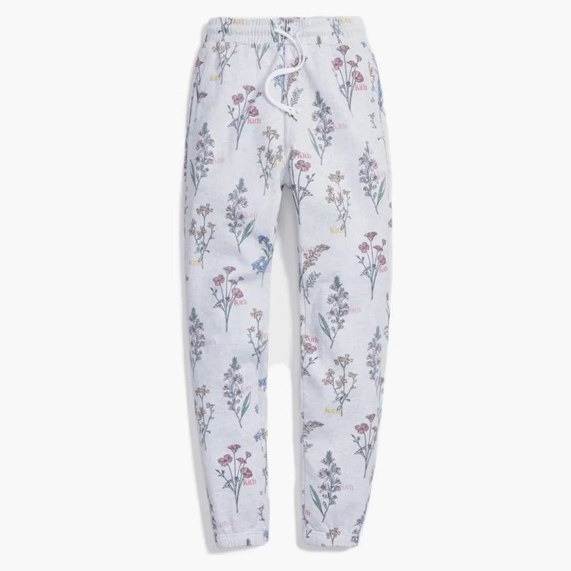 Kith Botanical Floral Williams I Sweatpant Light Heather