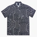 Kith Camp Collar Silk Cotton Shirt Black/multi