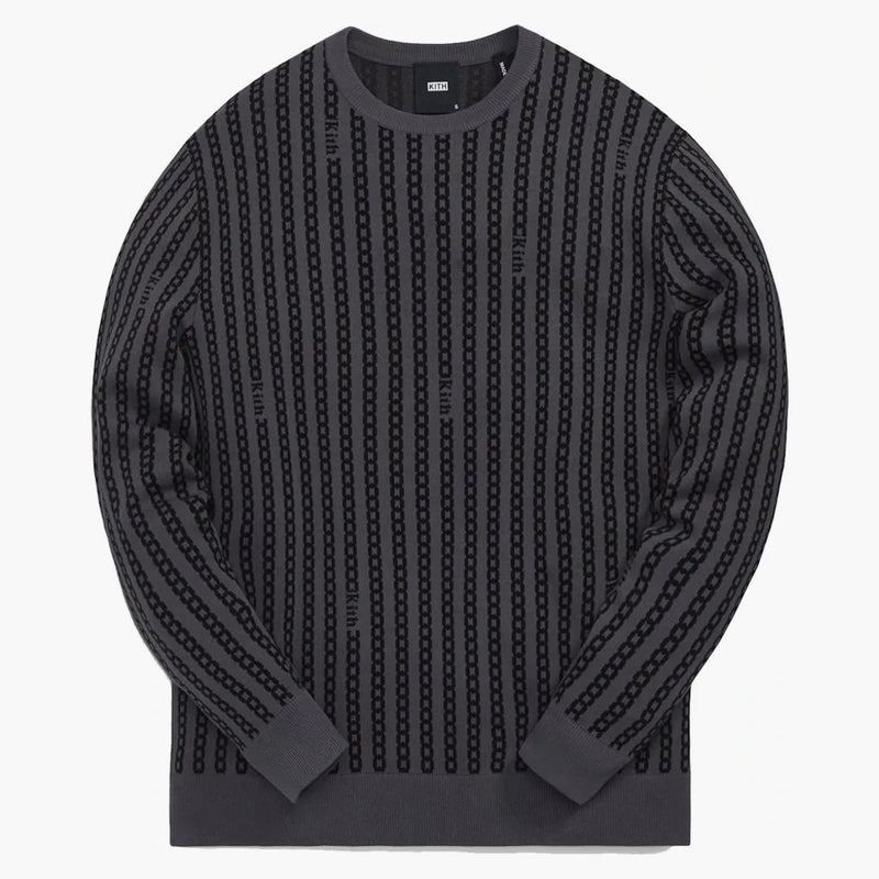 Kith Chain Link Tilden Sweater Shadow