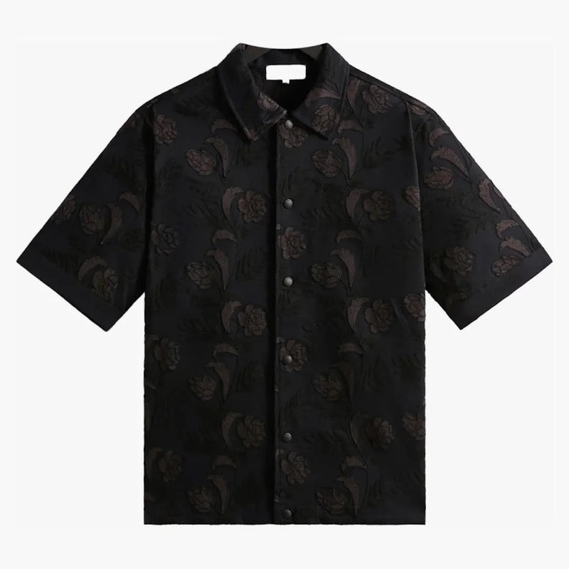 Kith Chain-stitched Woodpoint Shirt Black