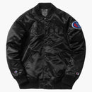KITH Champion Baseball Jacket Black