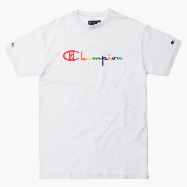 Kith Champion Scripion Logo Tee White