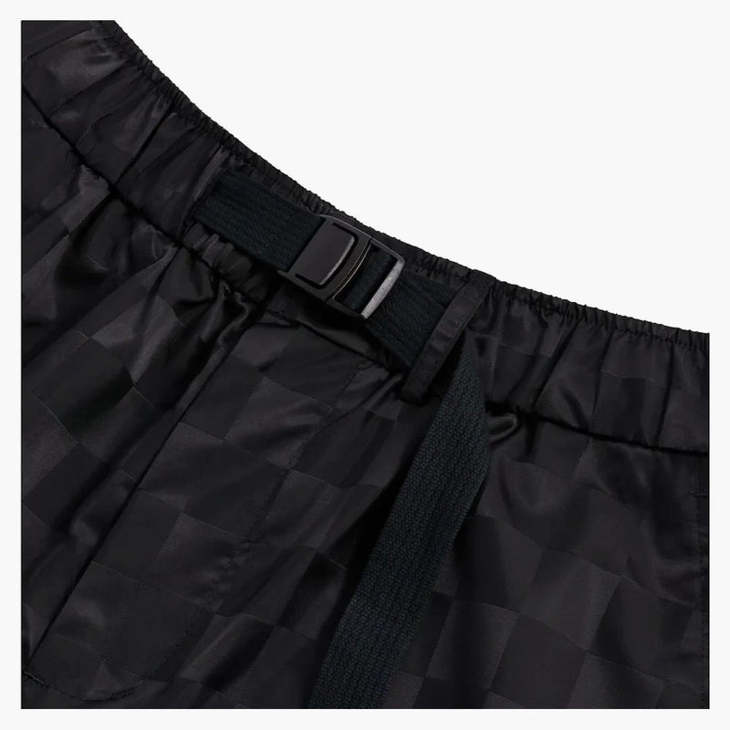 Kith Checkered Satin Davon Pant Black