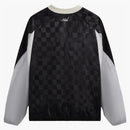 Kith Checkered Satin Dayton Combo Pullover Black