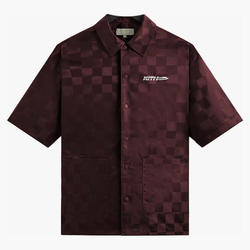 Kith Checkered Satin Reade Shirt Rave