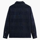 Kith Chenille Plaid Brixton Puffed Shirt Jacket Nocturnal