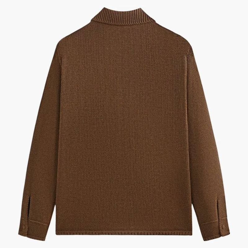 Kith Chunky Knit Ginza Cardigan Earth Heather