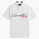 Kith Cigarette Racing Pique Polo White