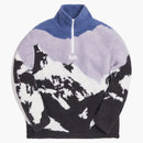 Kith Claremont Sherpa Quarter Zip Blue/multi