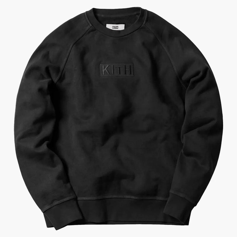 Kith Classic Logo Crewneck Triple Black