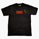 Kith Classic Logo Tee Navy/red