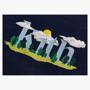 Kith Cloud Serif Logo Tee Nocturnal