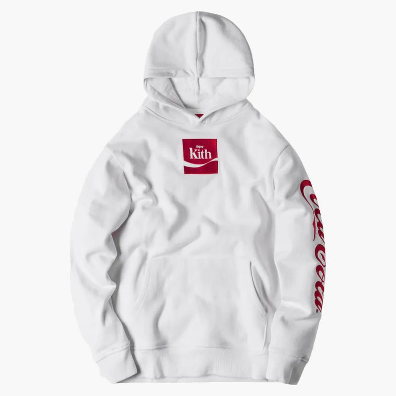 Kith Coca Cola Enjoy Kith Hoodie White
