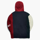 Kith Colorblock Adam Combo Knit Hoodie Pullover Navy/multi