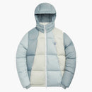 Kith Colorblocked Midi Puffer Mist
