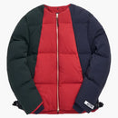 Kith Colorblocked Puffer Jacket Scarlet/multi