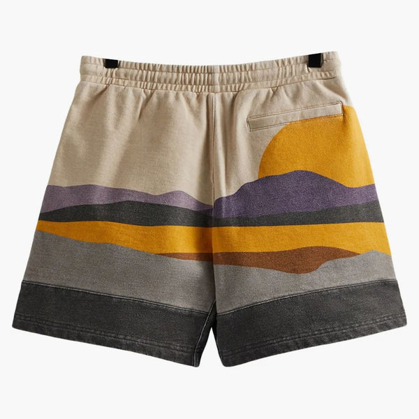 Kith Columbia Fleece Short Cyber Purple