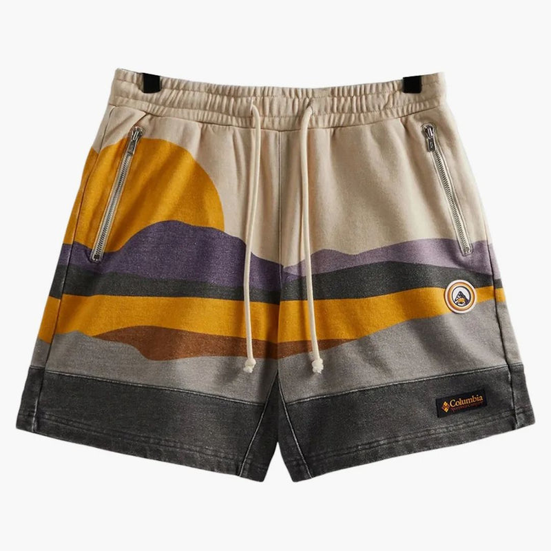 Kith Columbia Fleece Short Cyber Purple
