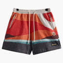 Kith Columbia Fleece Short Red Hibiscus