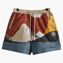 Kith Columbia Fleece Short Sanguine