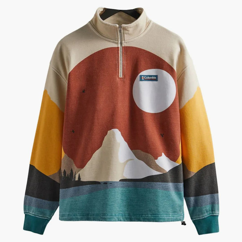 Kith Columbia Quarter Zip Sanguine
