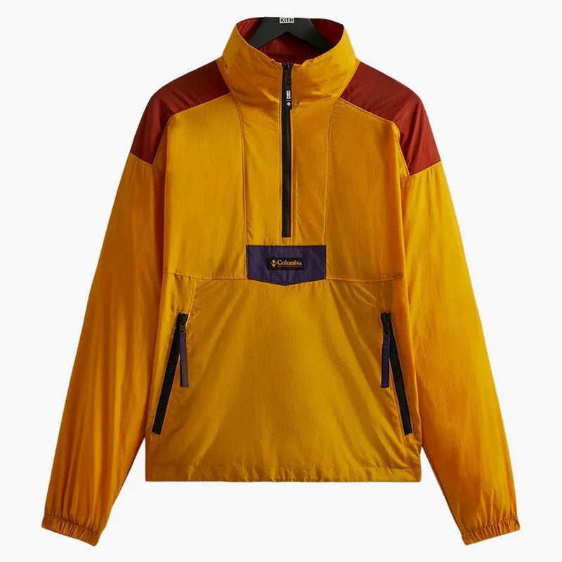 Kith Columbia Riptide Windbreaker Golden Yellow