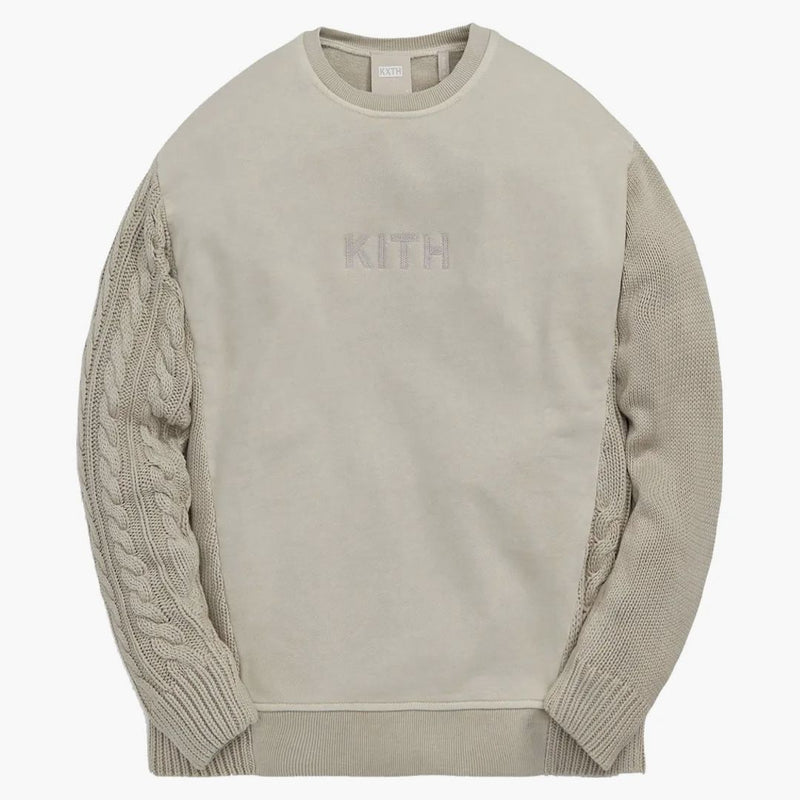 Kith Combo Knit Crewneck Pyramid
