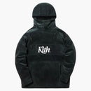 Kith Corduroy Double Pocket Hoodie Forest Green