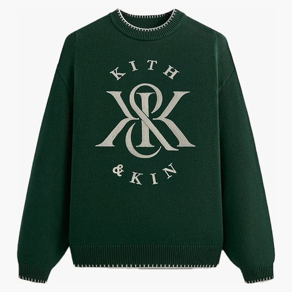 Kith Crest Stitched Lewis Sweater Stadium
